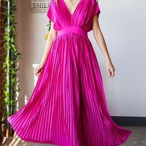 First Love Pink Maxi Dress
